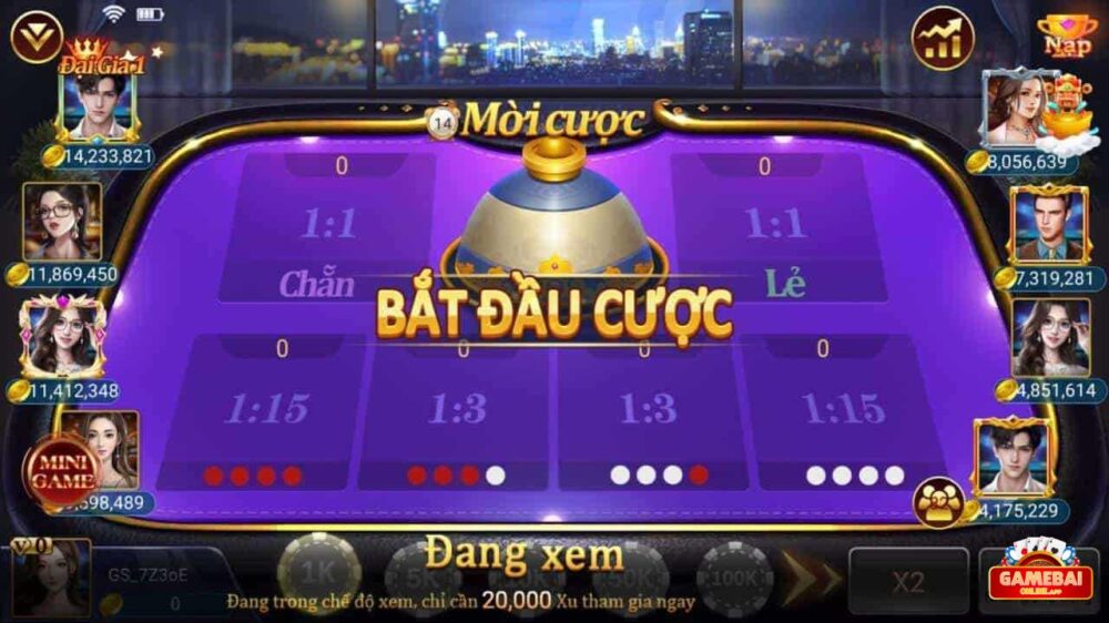 Luật chơi xóc đĩa online