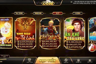 Hướng dẫn chơi Jackpot cho tân thủ tại cổng game Go88 thú vị